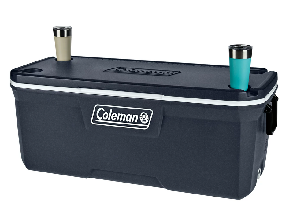 Coleman 316 Series 150-Quart Hard Ice Chest Cooler, Blue Nights, 1 pc