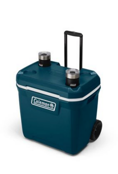 Coleman 316 Series 65-Quart Wheeled Cooler, Space Blue, 1 pc