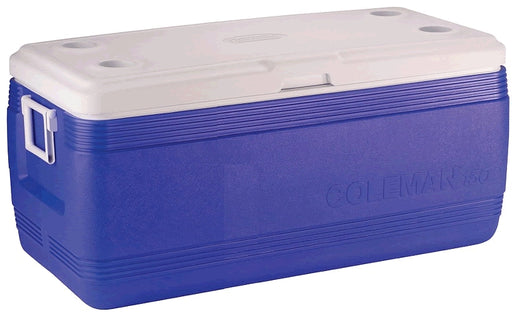 Coleman 150 Quarts Marine Cooler, Blue, 44.5 x 19.5 x 18.5 inch
