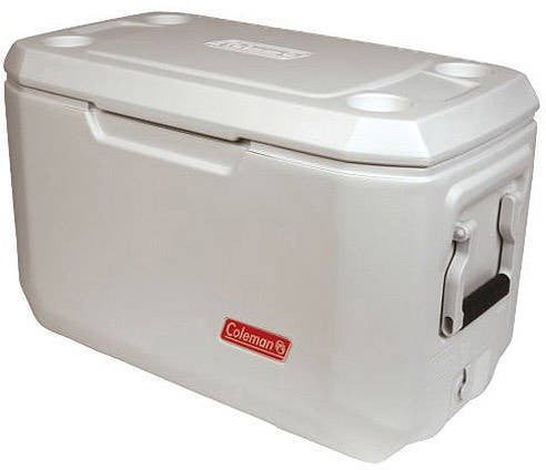 Coleman 150 Quarts Marine Cooler, White, 44.5 x 19.5 x 18.5 inch