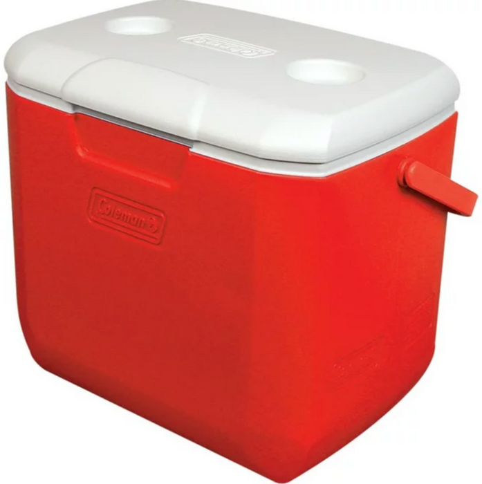 Coleman 30-Quart Hard Sided Cooler, Red , 1 pc