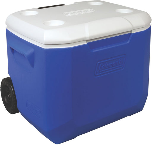 Coleman 60 Quart Xtreme Wheeled  Cooler, Blue, 