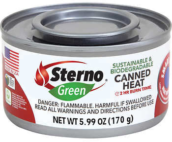 Sterno 2-Hour Ethanol Gel Canned Chafing Fuel, 24-Pack, 24 x 5.99 oz