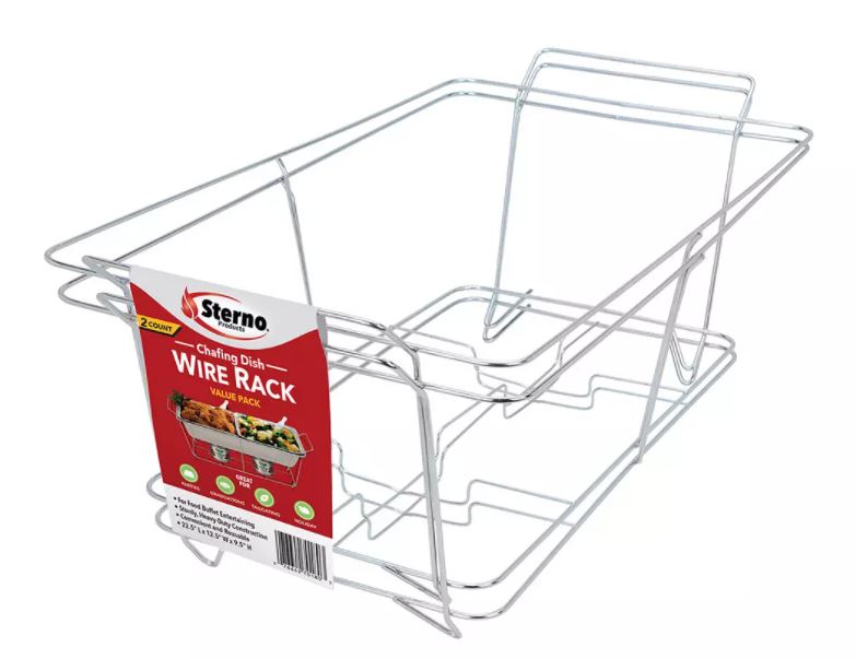 Sterno Chafing Dish Wire Rack, Value Pack , 2 ct