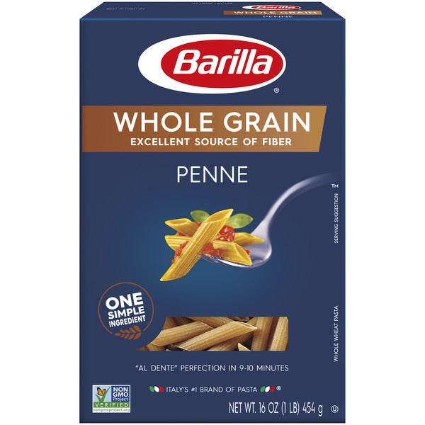 Barilla Whole Grain Penne , 1 lbs