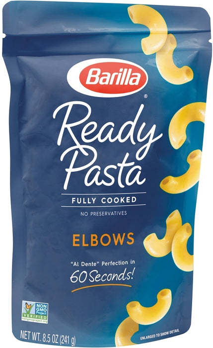 Barilla Ready Pasta Fully Cooked Elbows Pasta, 8.5 oz