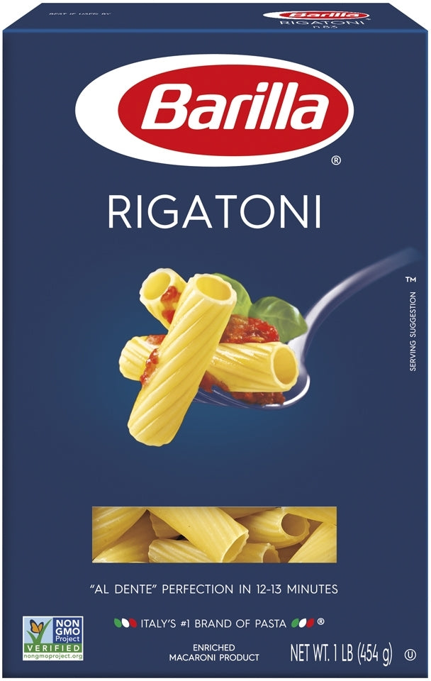 Barilla Rigatoni Pasta, 1 lb