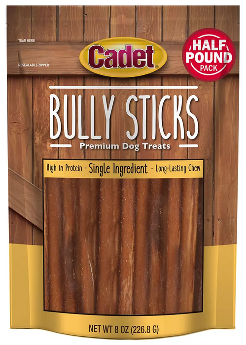 Cadet Real Beef Bully Sticks For Dogs , 8 oz