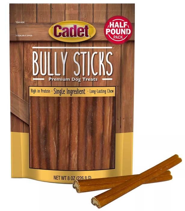 Cadet Real Beef Bully Sticks For Dogs , 8 oz