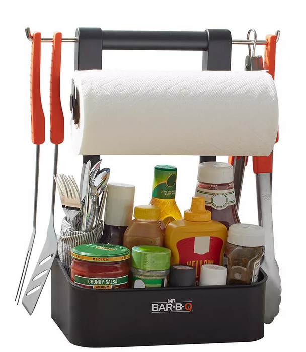 Mr. Bar-B-Q Barbeque Serving Caddy, 1 pc