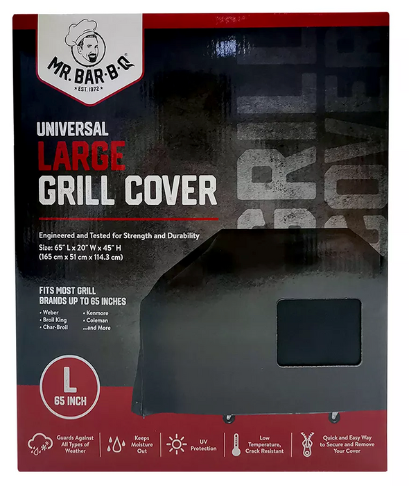 Mr. Bar-B-Q 65" Universal Large Grill Cover , 1 pc