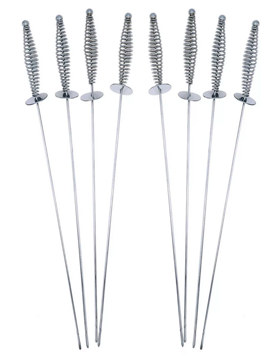 Mr. Bar-B-Q Deluxe Spiral Skewers , 8 ct