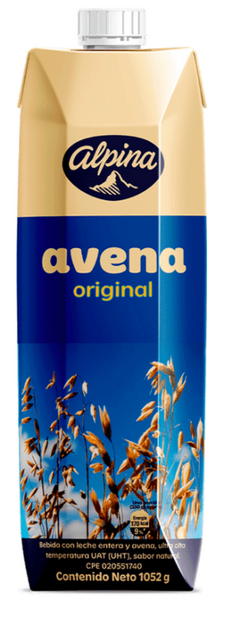 Alpina Natural Oatmeal Drink, 1 Liter, 1 pc