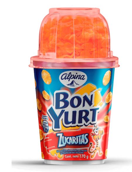 Alpina Bon Yurt Zucaritas Yogurt For Kids , 170 gr