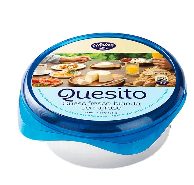 Alpina Quesito Spreadable Cheese , 185 gr