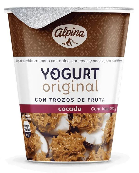 Alpina Original Coconut (Cocada) Yogurt , 150 gr