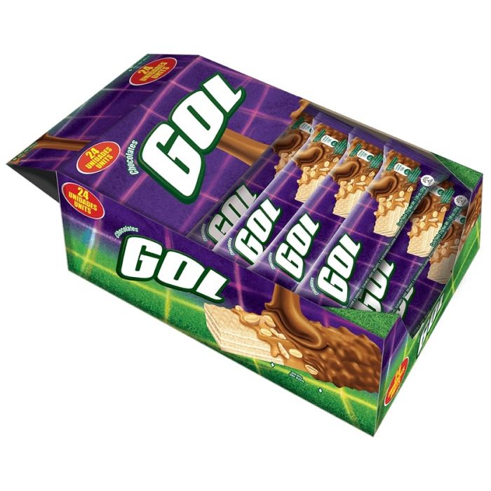 Gol Chocolate Bar Cookies , 24 x 31 gr