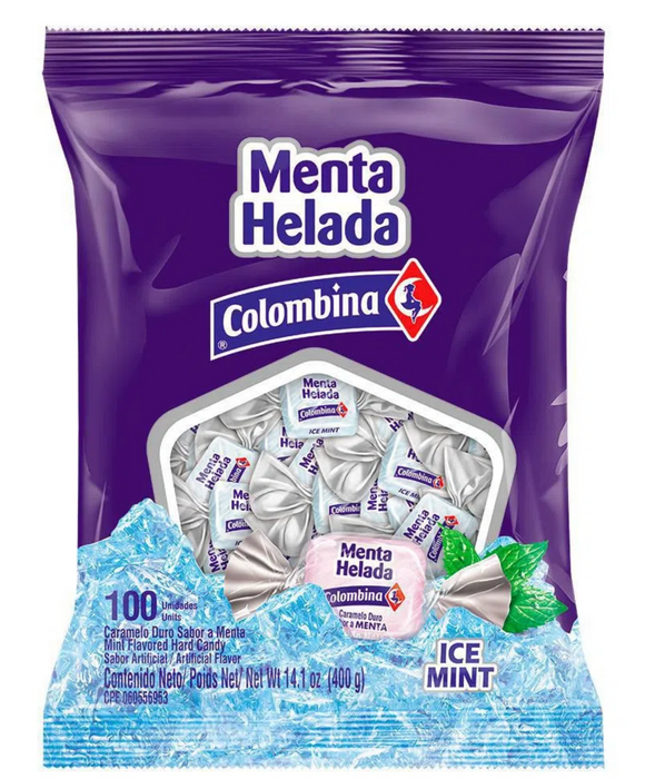 Colombina Ice Mint Candies , 100 ct