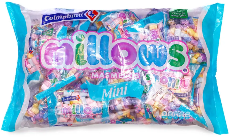 Colombina Mini Marshmallow Bags, 30 ct