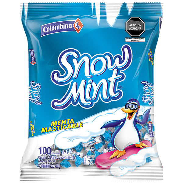 Colombina Snow Mint Candy , 100 ct