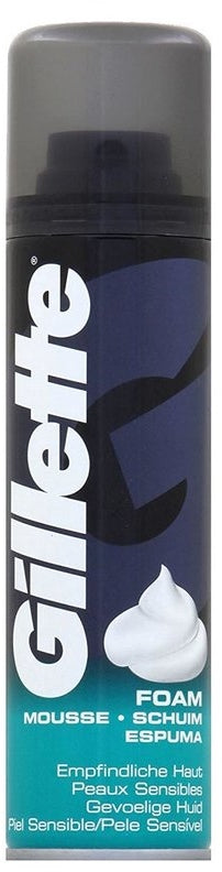 Gillette Shaving Foam, Sensitive, 300 ml
