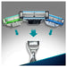 Gilette Mach 3 Razor Blades , 4 ct