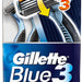 Gilette Blue 3 Razor Blades Value Pack, 5 ct