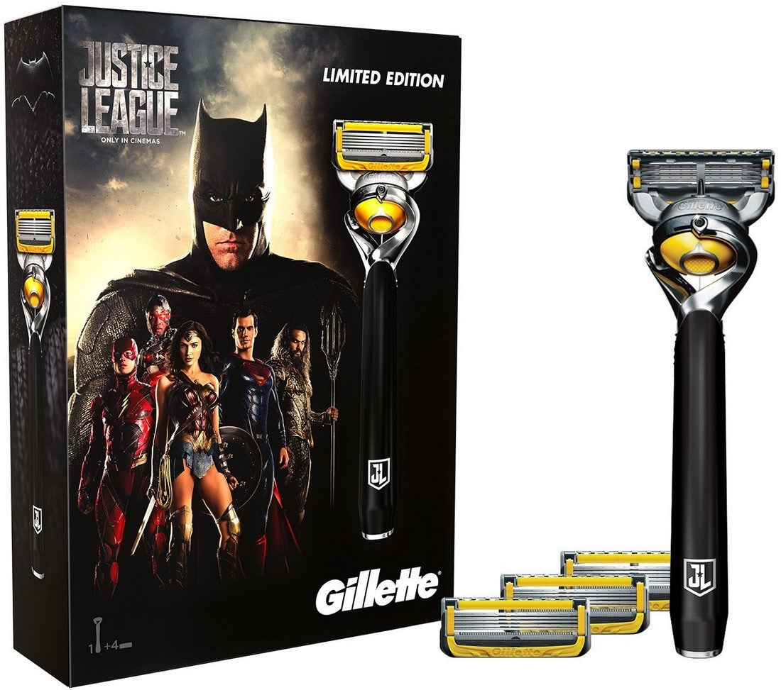 Gillette Fusion ProShield Men's Razor Gift Set Justice League Limited