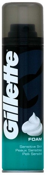 Gillette Shave Foam, for Sensitive Skin, 200 ml
