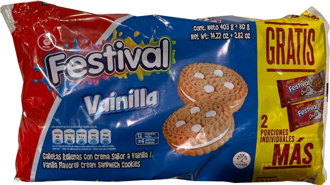 Festival Vanilla Cookies, 12 + 2 ct