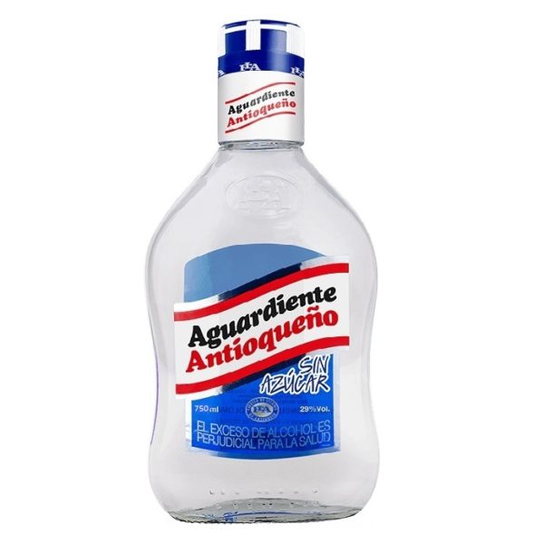 Aguardiente Antioqueño Sugar Free Liquor, 750 ml, 750 ml