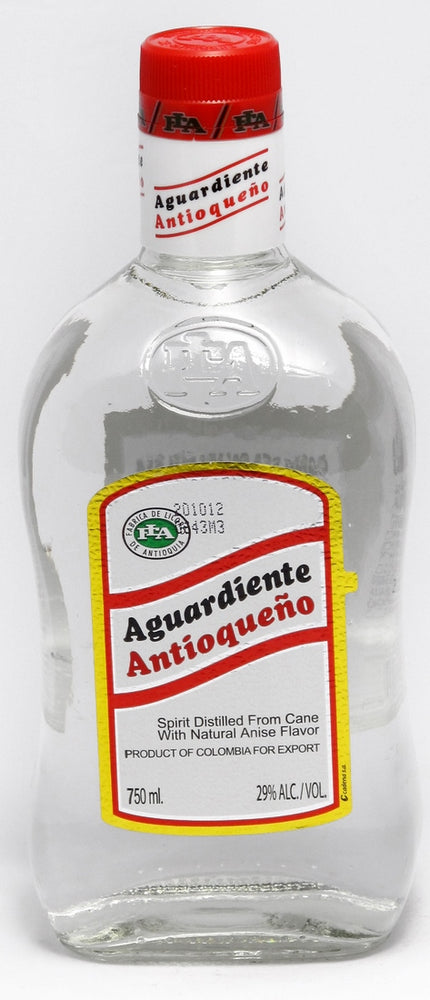 Antioqueno Aguardiente, 29% Vol., 750 ml