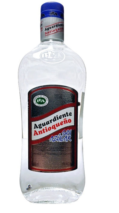 Aguardiente Antioqueño Sugar Free Liquor, 1.75 Liter , 1.75 L