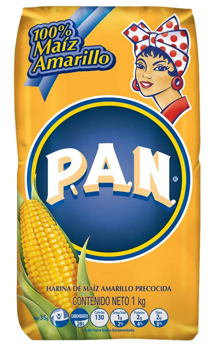 Harina Pan Yellow, 1 kg