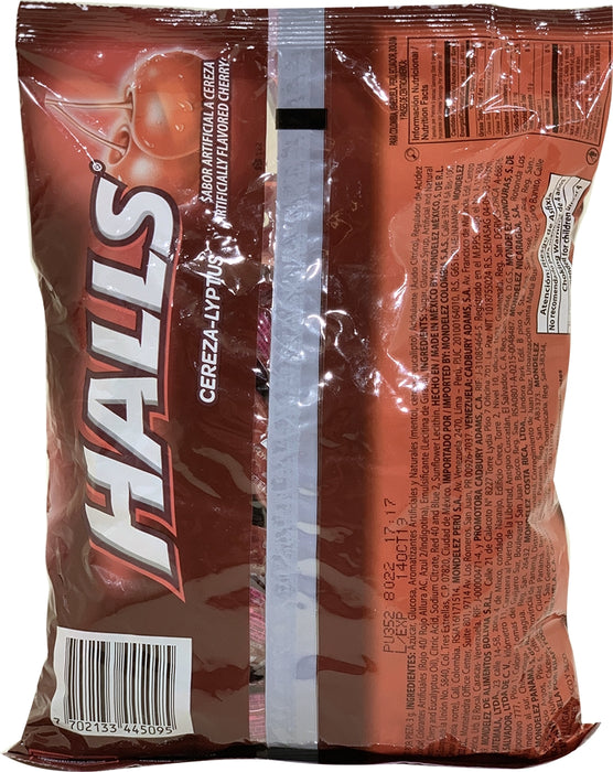 Halls Cherry Lyptus Mints, 100 ct