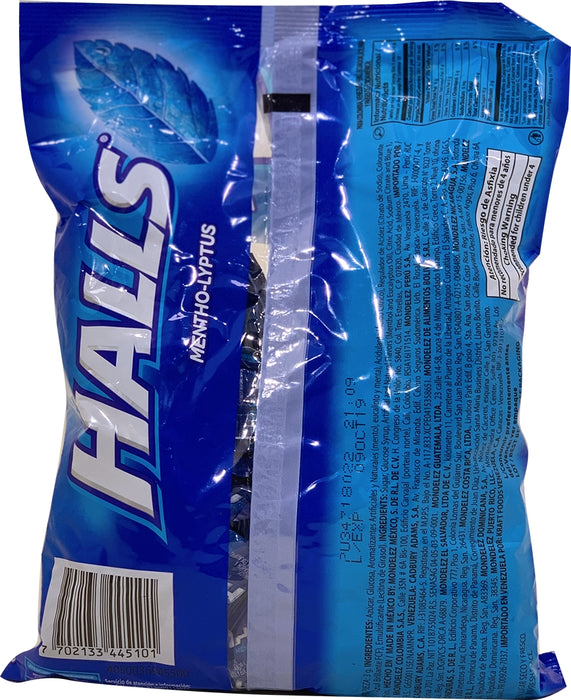 Halls Mentho-Lyptus Mints Hard Candy, 100 ct