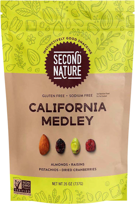 Second Nature California Medley Mixed Nuts , 26 oz