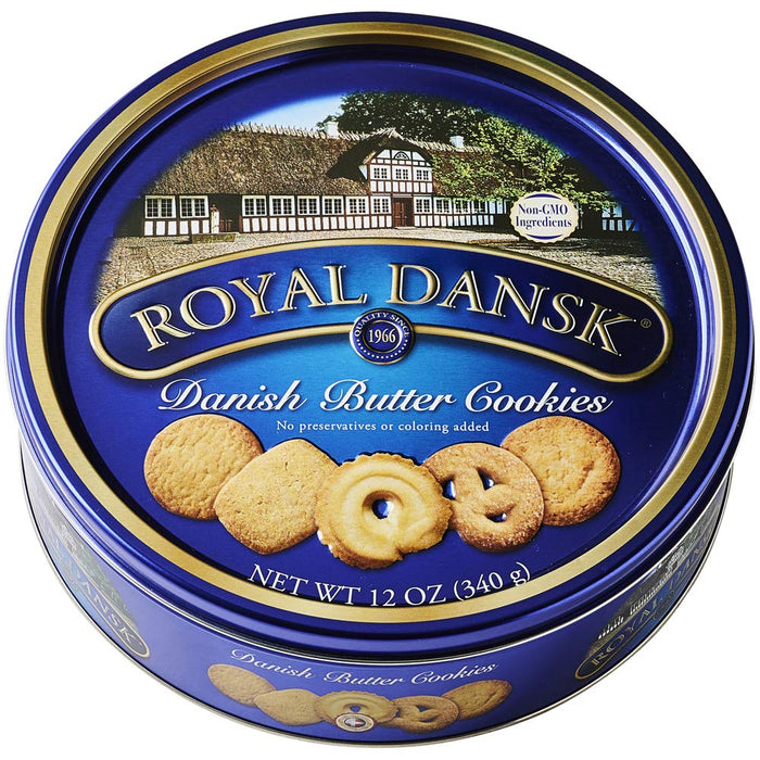 Royal Dansk Danish Butter Christmas Cookies , 340 gr