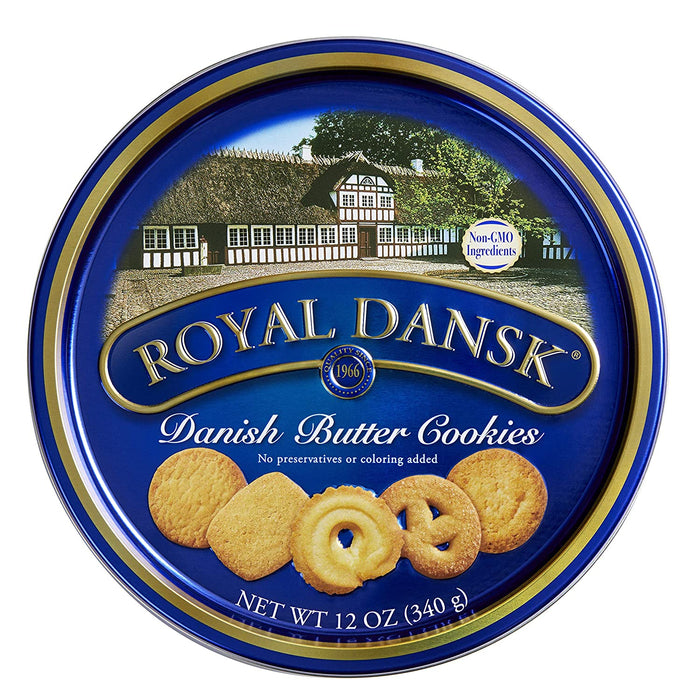 Royal Dansk Danish Butter Christmas Cookies , 340 gr