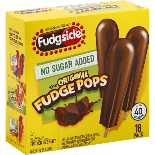 Fudgsicle Fudge Pops, 18 ct