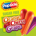 Popsicle Sugar Free Orange, Cherry and Grape, 40 ct