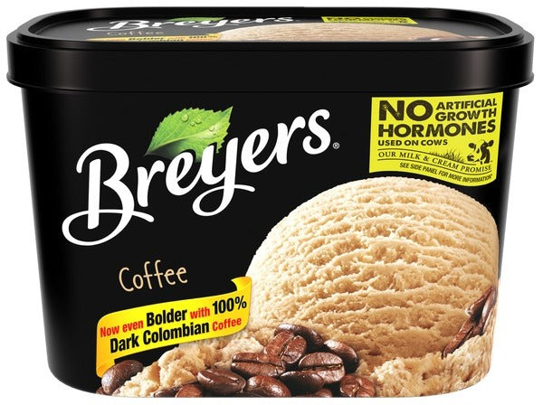 Breyers Colombian Coffee Ice Cream, 48 oz