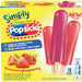 Popsicle Simply Popsicle Strawberry & Raspberry Variety Pack, 18 ct