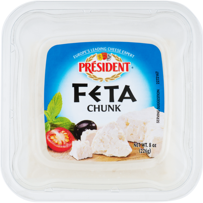 President Feta Chunk , 8 oz