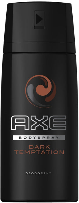 Axe Men's Deodorant Spray, Dark Temptation, 150 ml