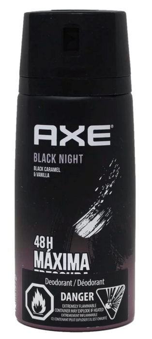 Axe Black Night Deodorant Body Spray, 150 ml