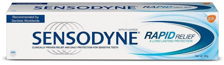 Sensodyne Rapid Relief & Long Lasting Protection Toothpaste, 3.5 oz