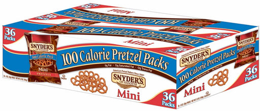 Snyder's of Hanover 100 Calorie Pretzel Packs, 36 ct