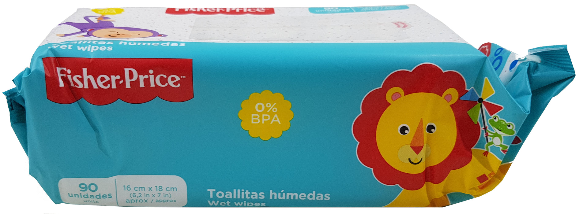 Fisher Price Wet Wipes, 90 ct