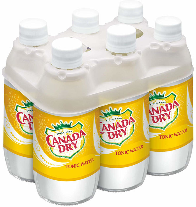 Canada Dry Tonic Water Bottles, 6-Pack, 6 x 10 oz